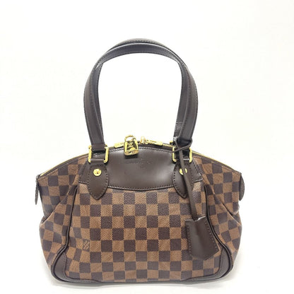 Louis Vuitton Shoulder Bag Verona PM Damier Canvas Ebene