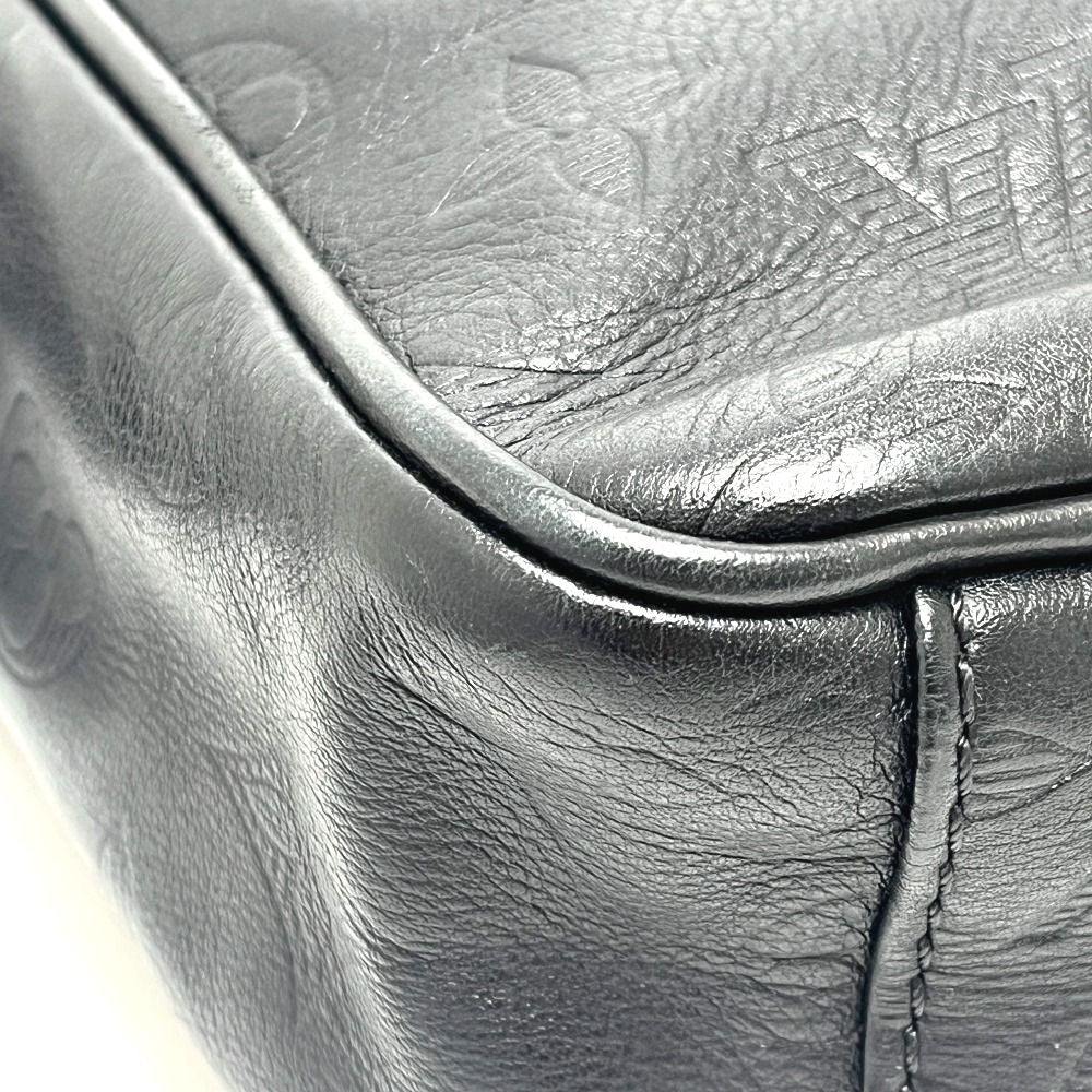 Louis Vuitton Shoulder Bag Danube PM Leather Black — view 5