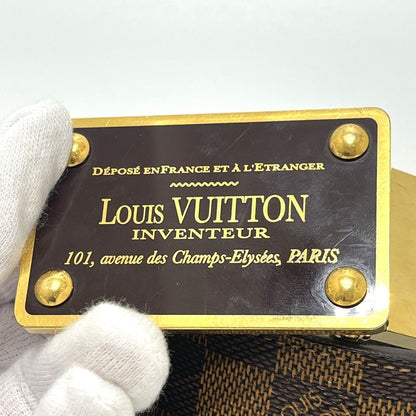Louis Vuitton Belt Ceinture Enventure Damier Canvas Ebene — view 2