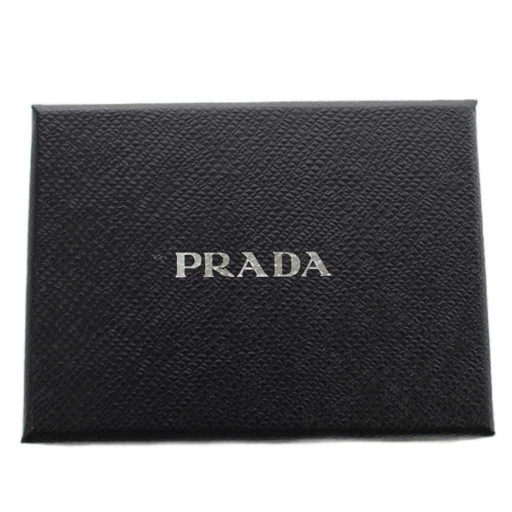 Prada Key Ring Charm Plaid Purple — view 5