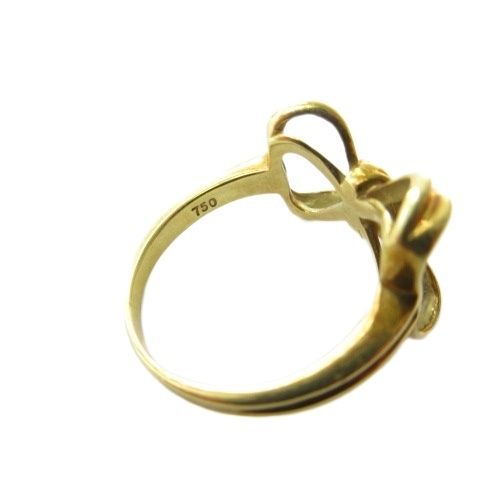 Tiffany & Co 18k Yellow Gold Ribbon Ring