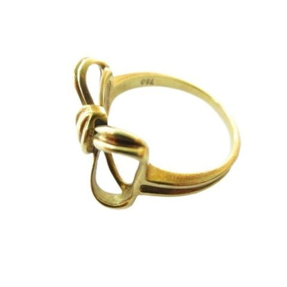Tiffany & Co 18k Yellow Gold Ribbon Ring — view 2