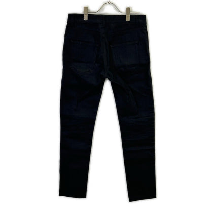 Saint Laurent Paris Black Cotton Denim Pants 29 — view 2