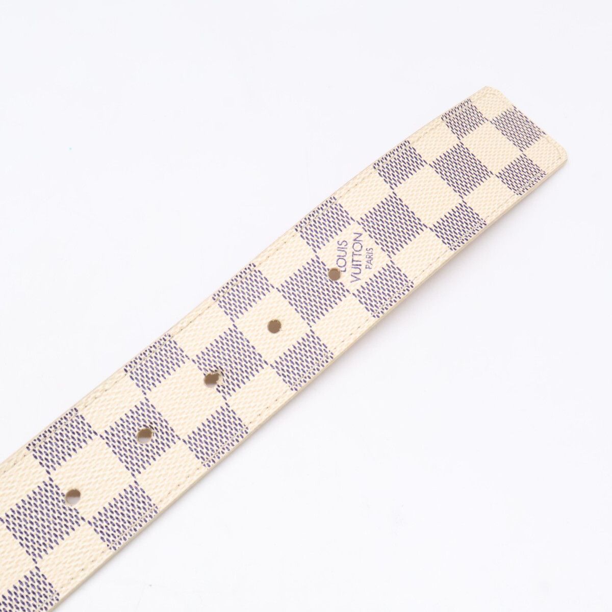 Louis Vuitton Ceinture LV Initial Damier Azur Belt — view 6
