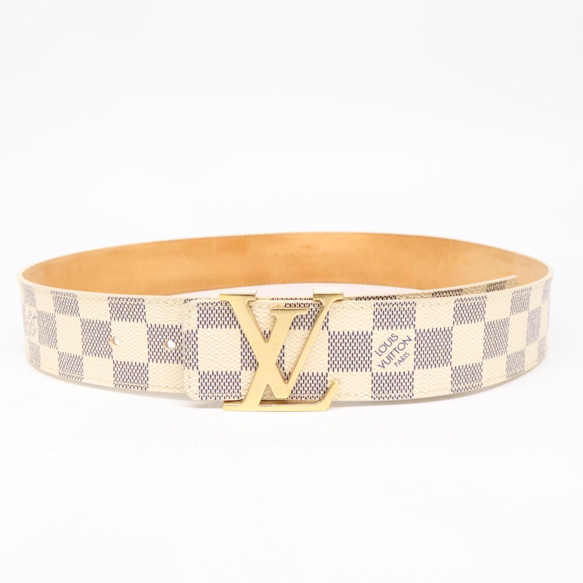 Louis Vuitton Ceinture LV Initial Damier Azur Belt — view 2