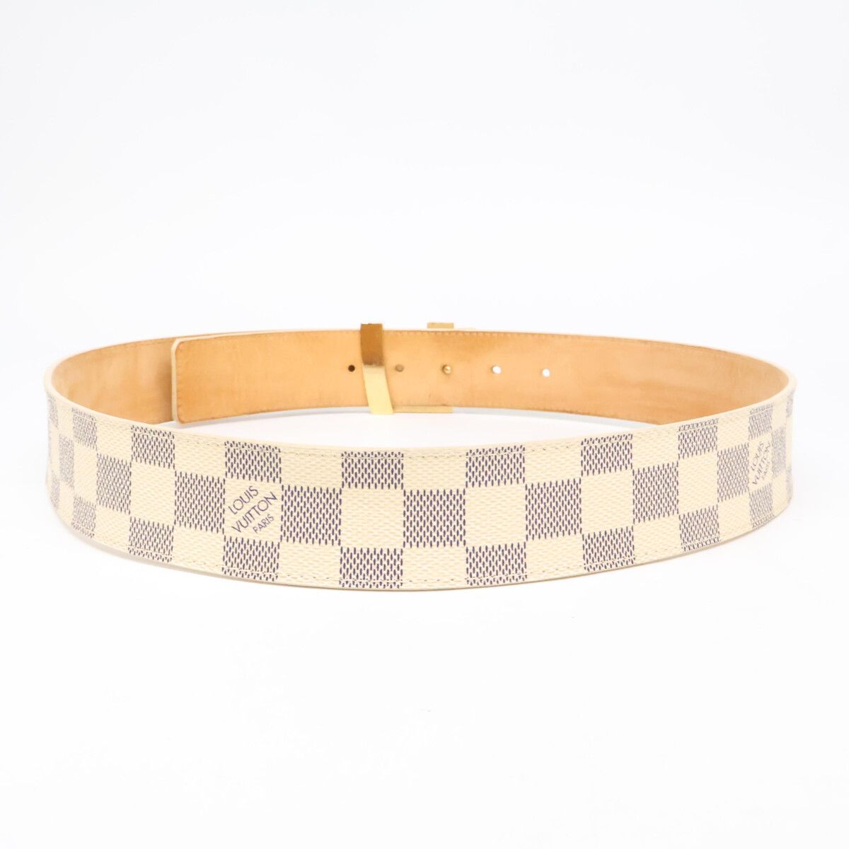 Louis Vuitton Ceinture LV Initial Damier Azur Belt — view 3