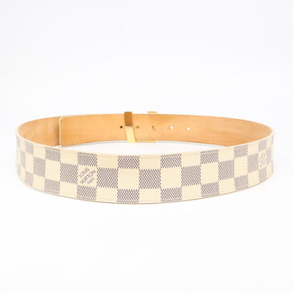 Louis Vuitton Ceinture LV Initial Damier Azur Belt — view 3