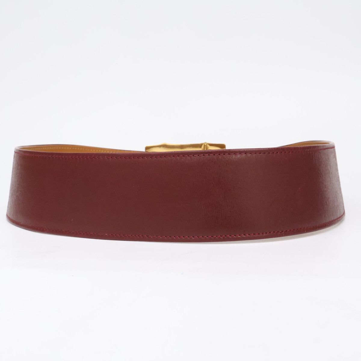 Hermes B Toki Bamboo Buckle Leather Belt — view 3