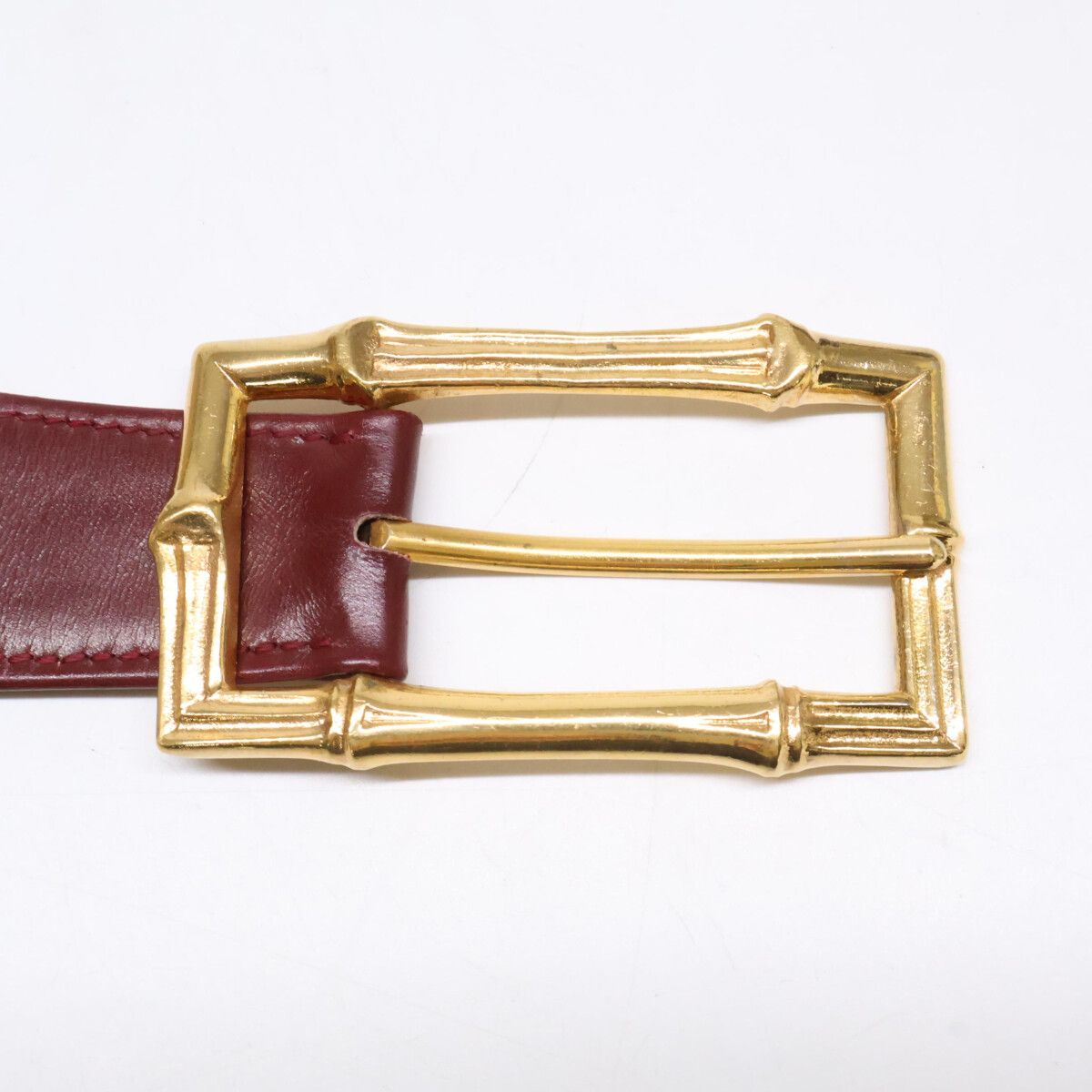 Hermes B Toki Bamboo Buckle Leather Belt — view 4