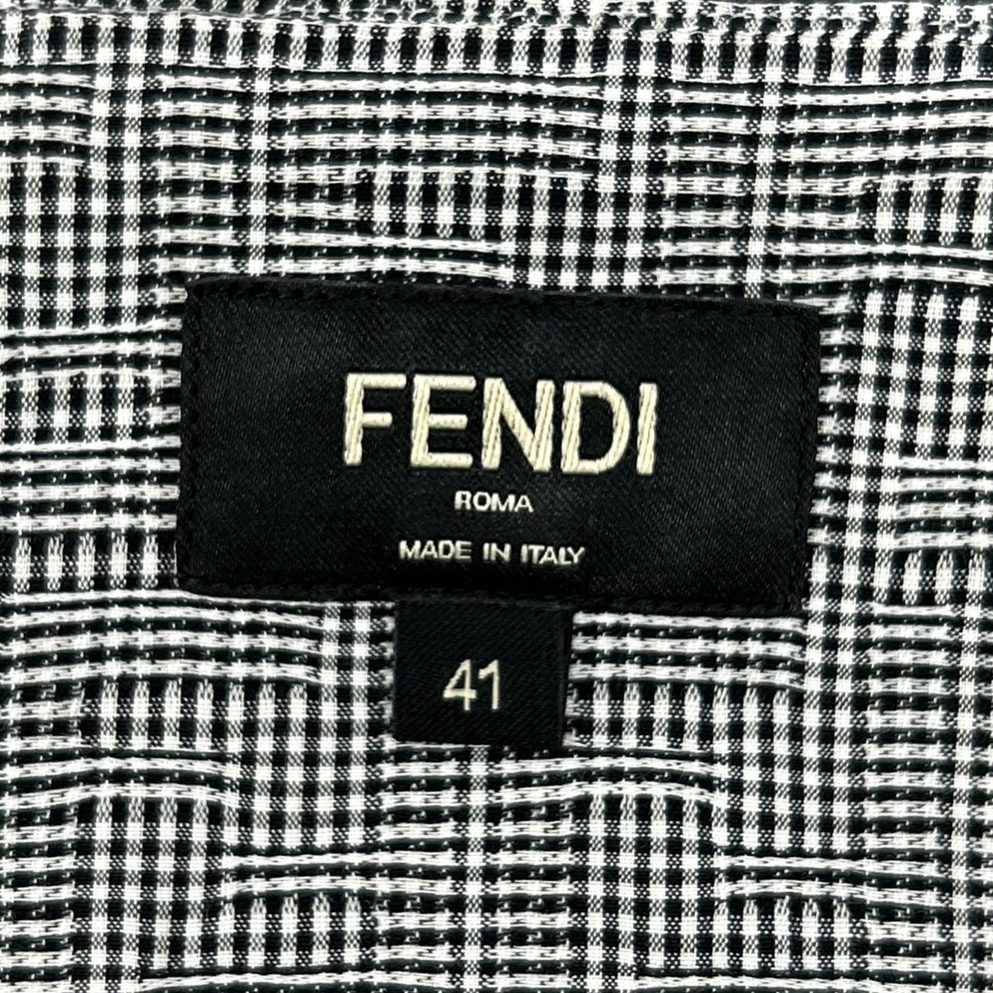 Fendi All Pattern Short Sleeve Shirt 41 — view 4