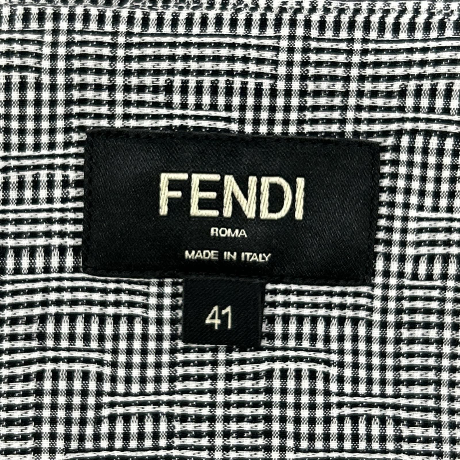 Fendi All Pattern Short Sleeve Shirt 41 — view 4
