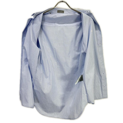 Dior Logo Embroidery Striped Sleeve Contrast Shirt 39 — view 3