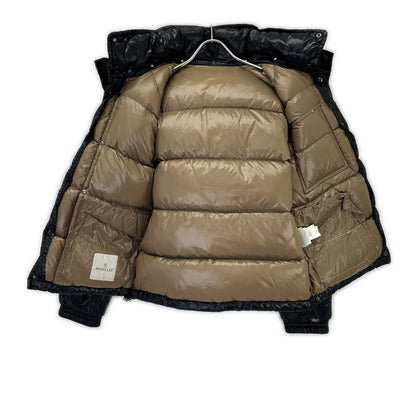 Moncler K2 Black Front Logo Down Jacket — view 3