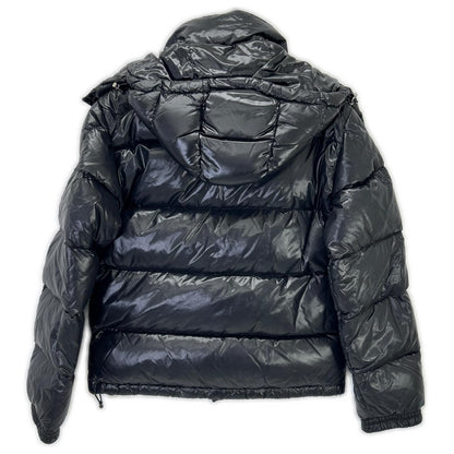 Moncler K2 Black Front Logo Down Jacket — view 2
