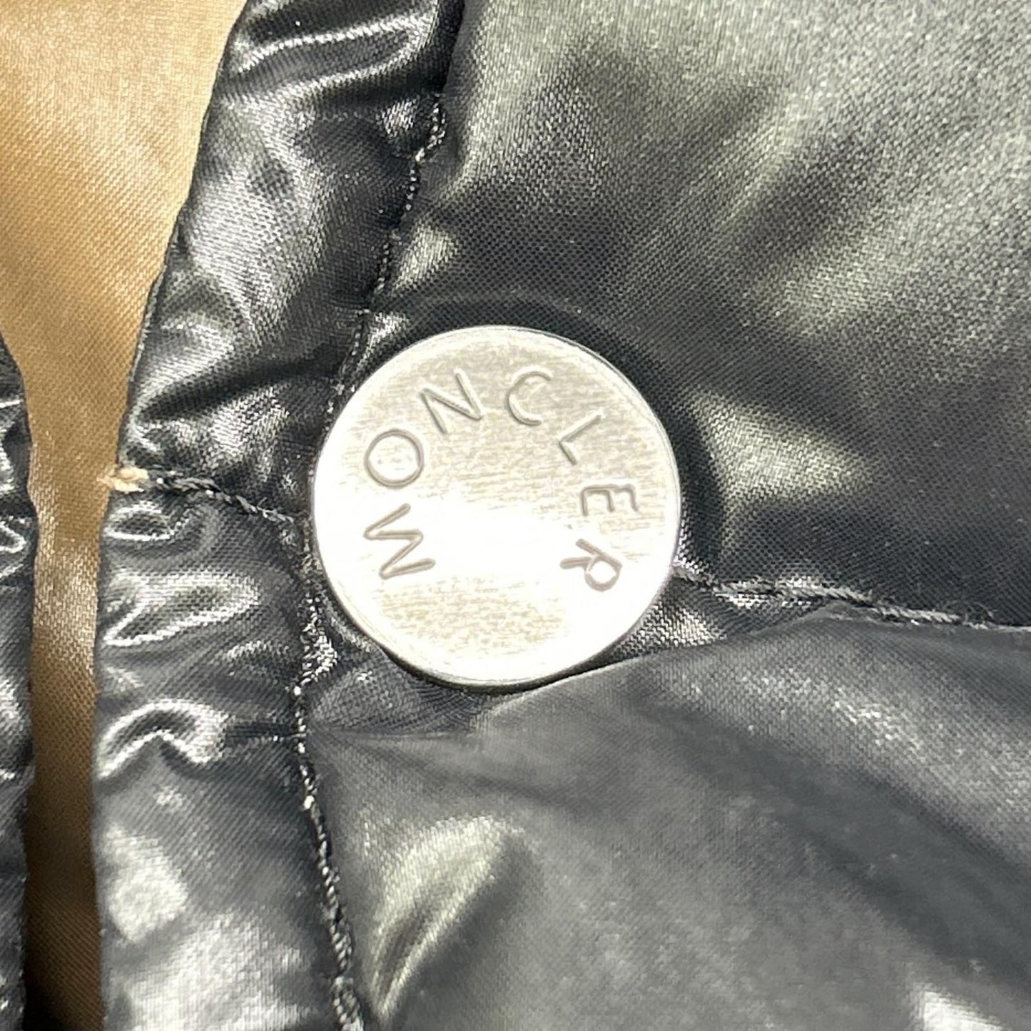 Moncler K2 Black Front Logo Down Jacket — view 8