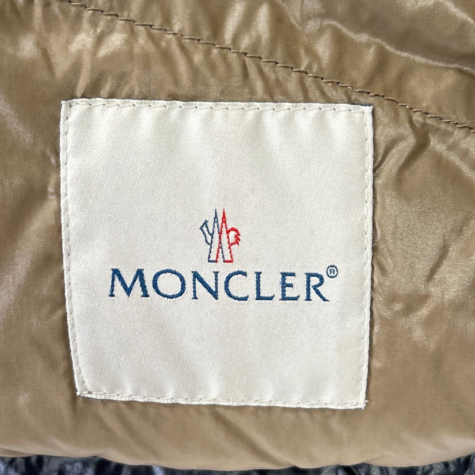 Moncler K2 Black Front Logo Down Jacket — view 4