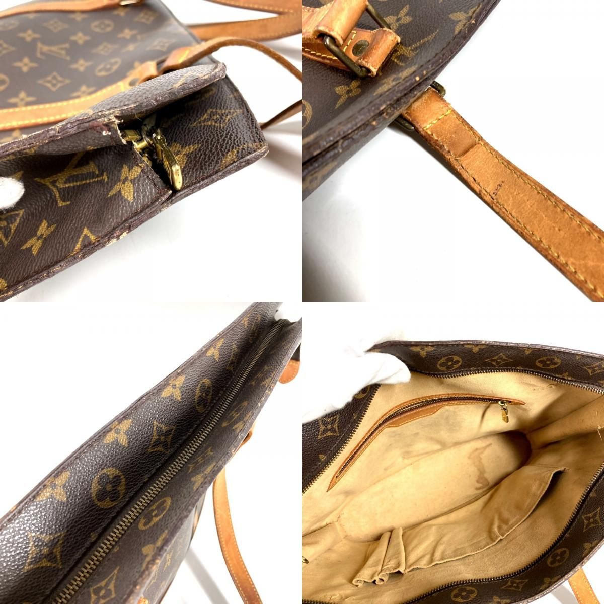 Louis Vuitton Shoulder Bag Babylon Monogram Canvas Brown — view 7