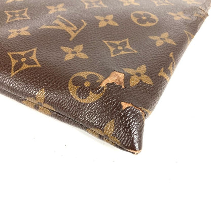 Louis Vuitton Clutch Pochette Discovery Monogram Macassar Canvas Brown — view 7