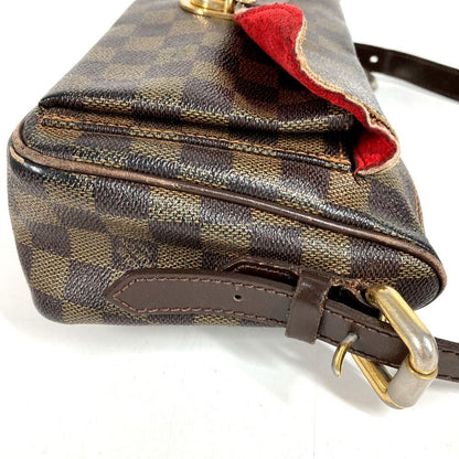 Louis Vuitton Shoulder Bag Ravello GM Damier Canvas Ebene Brown — view 4