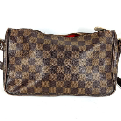 Louis Vuitton Shoulder Bag Ravello GM Damier Canvas Ebene Brown — view 2