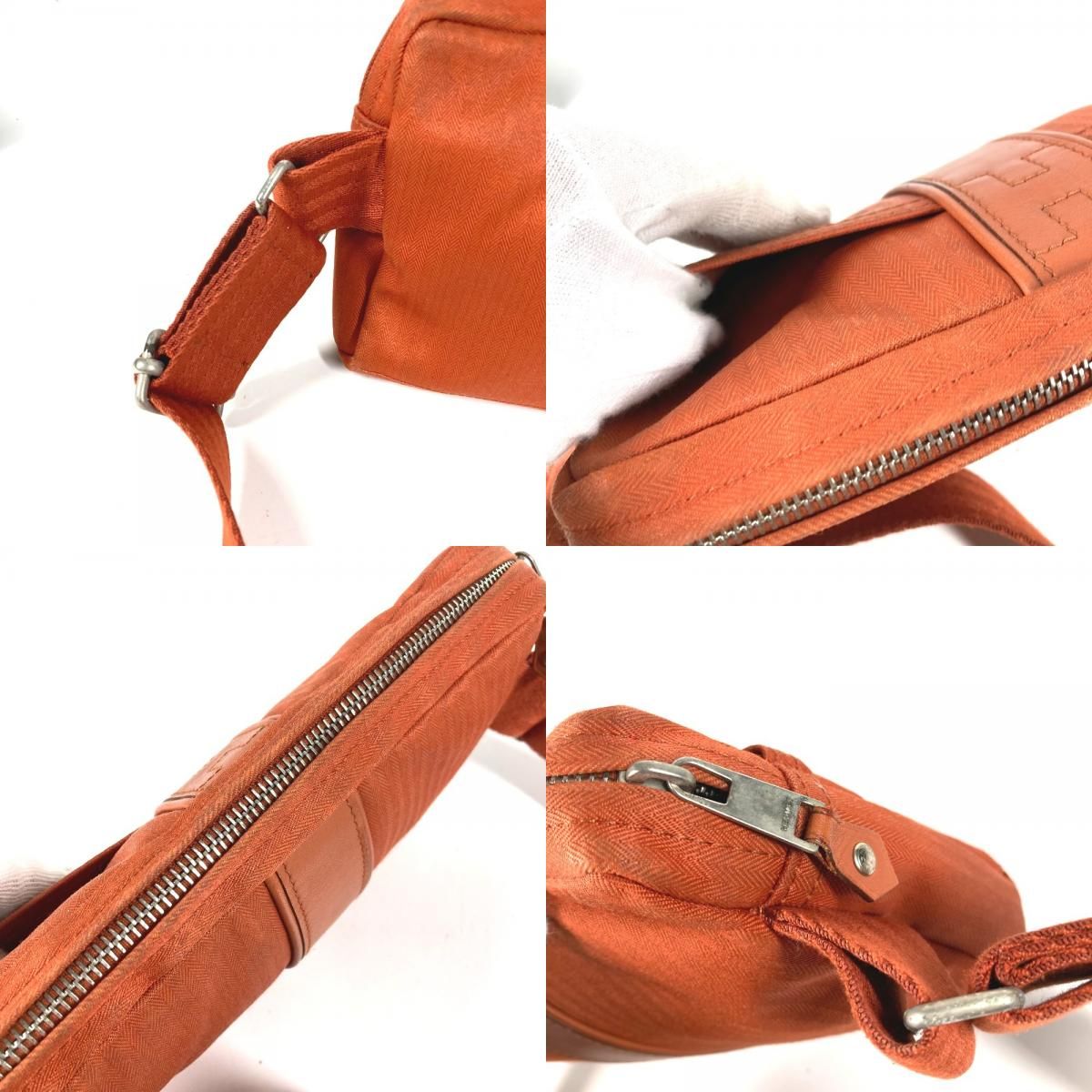 Hermes Belt Bag Acapulco Ceinture Polyamide Orange — view 8