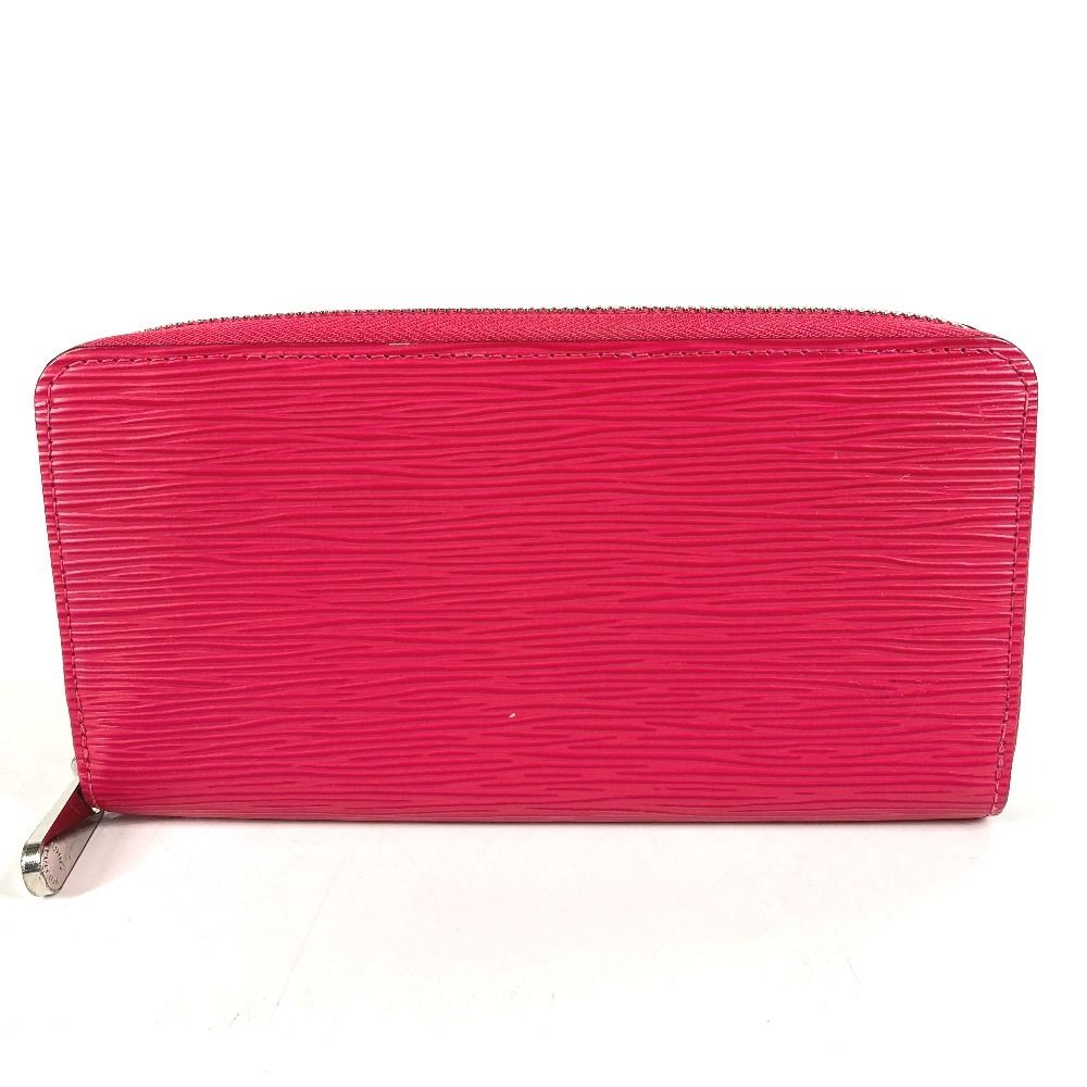 Louis Vuitton Wallet Zippy Epi Leather Rose Pondicherry Pink