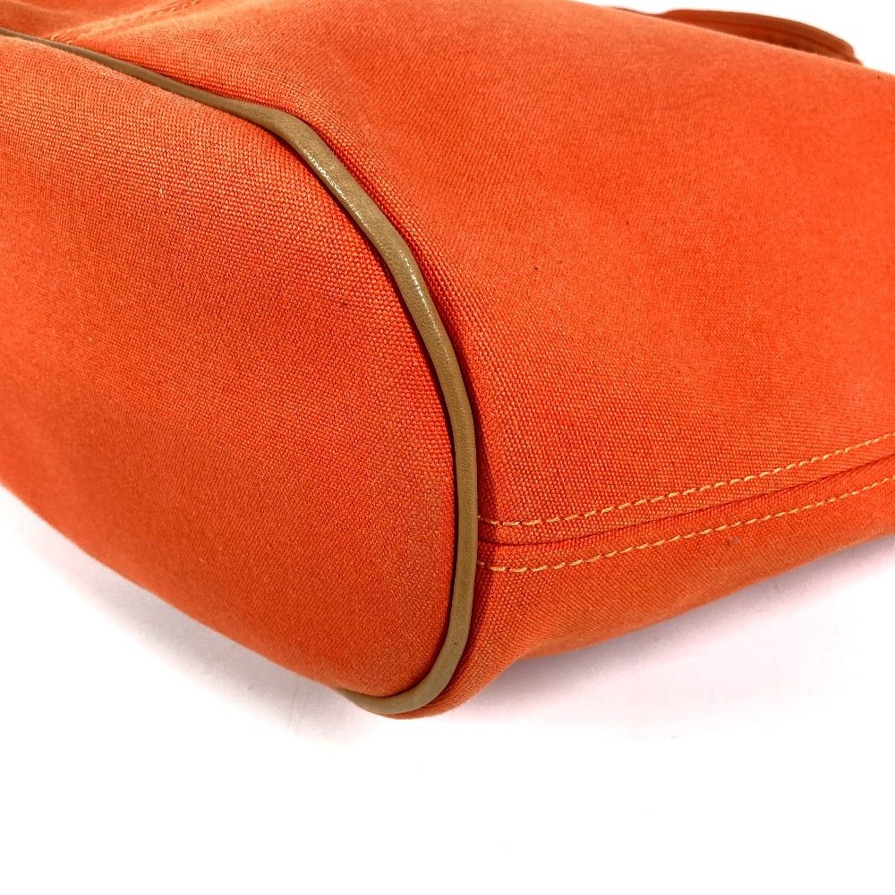 Hermes Handbag Panier de Plage PM Cotton Orange — view 5