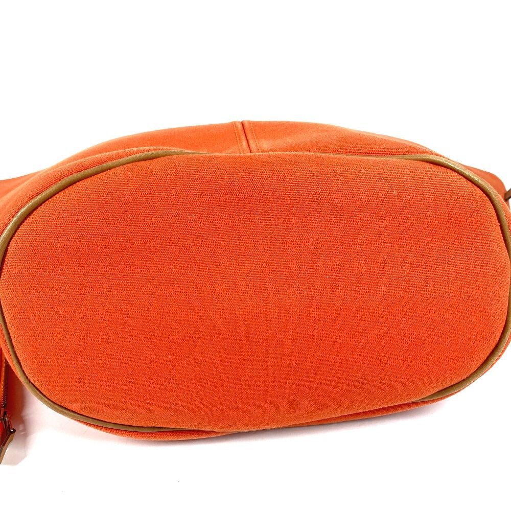 Hermes Handbag Panier de Plage PM Cotton Orange — view 4