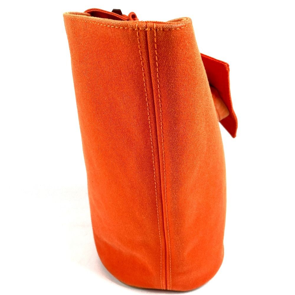 Hermes Handbag Panier de Plage PM Cotton Orange — view 2