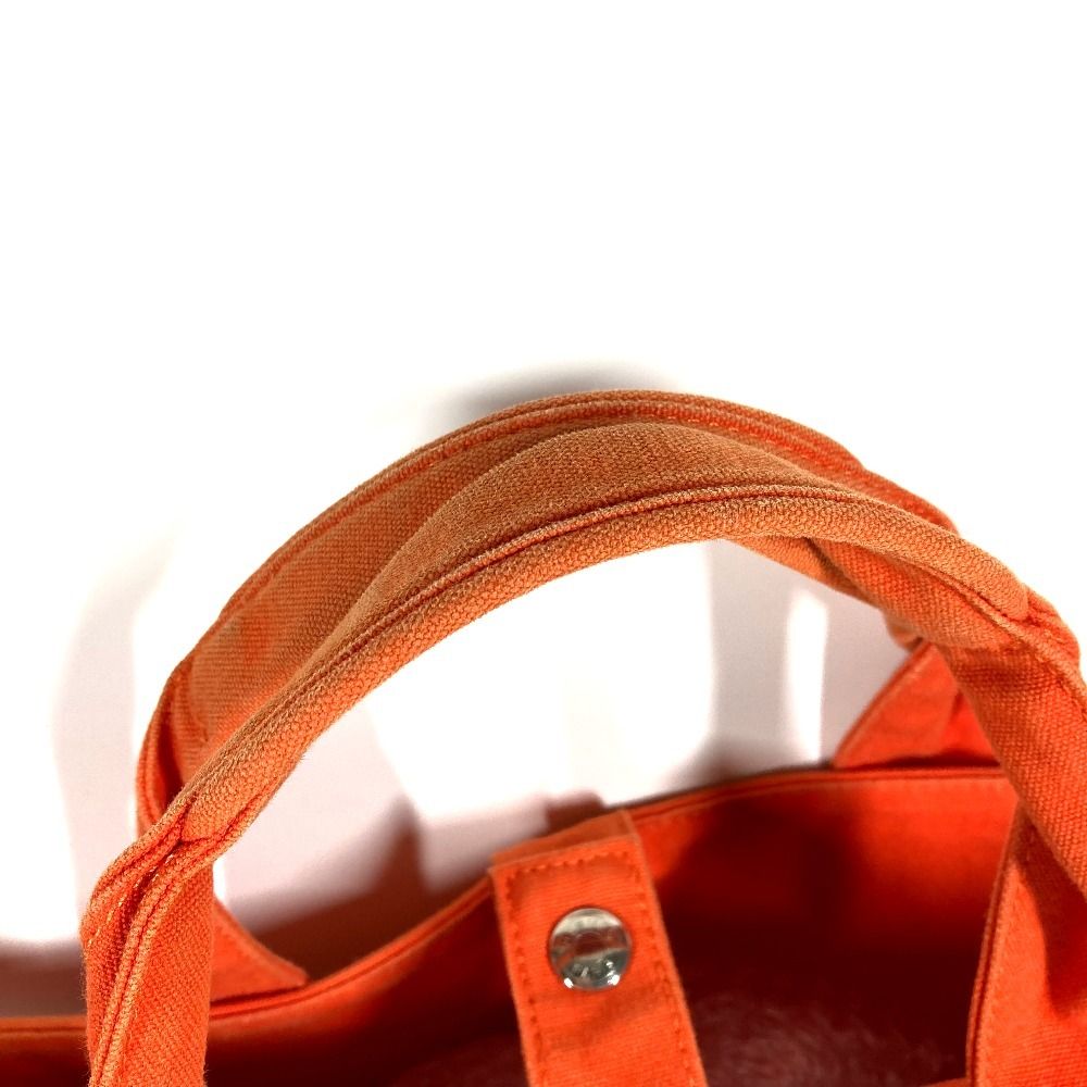 Hermes Handbag Panier de Plage PM Cotton Orange — view 6