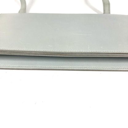 Hermes Shoulder Bag Valentin Leather Light Blue — view 6