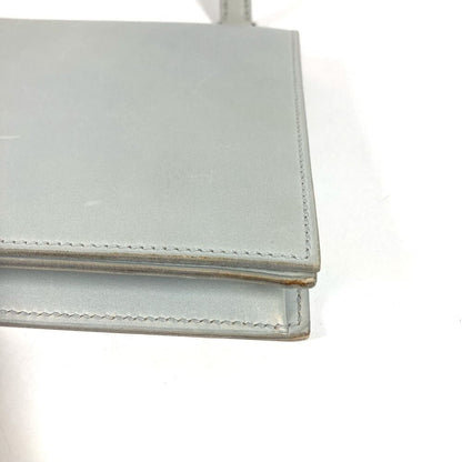 Hermes Shoulder Bag Valentin Leather Light Blue — view 7