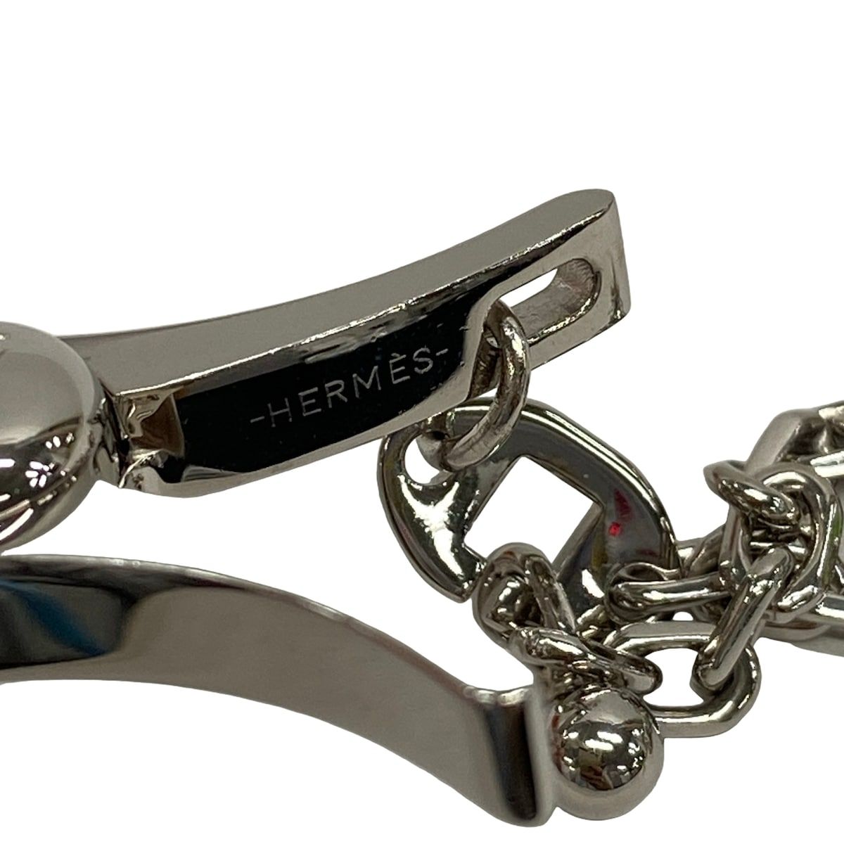 Hermes Silver Glove Holder Gloves — view 3