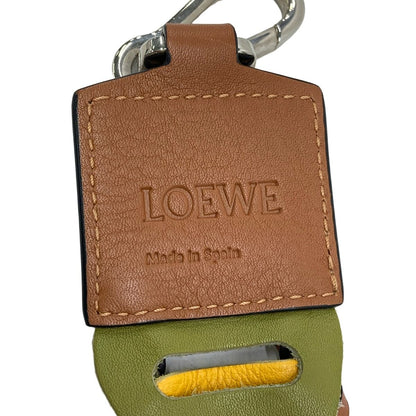 Loewe Shoulder Strap Yellow Red Multi Leather — view 3