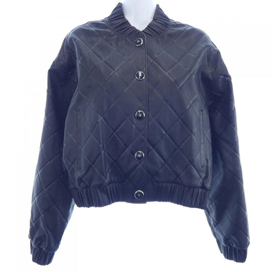 Chanel Leather Jacket Black