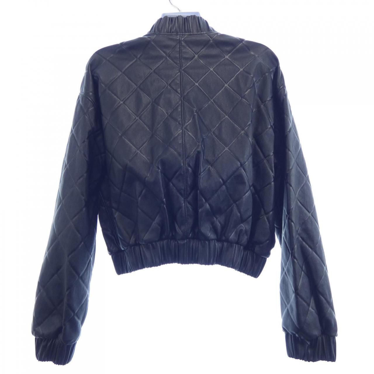 Chanel Leather Jacket Black — view 2