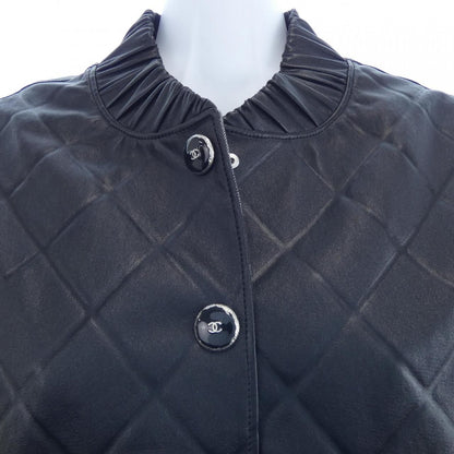 Chanel Leather Jacket Black — view 6