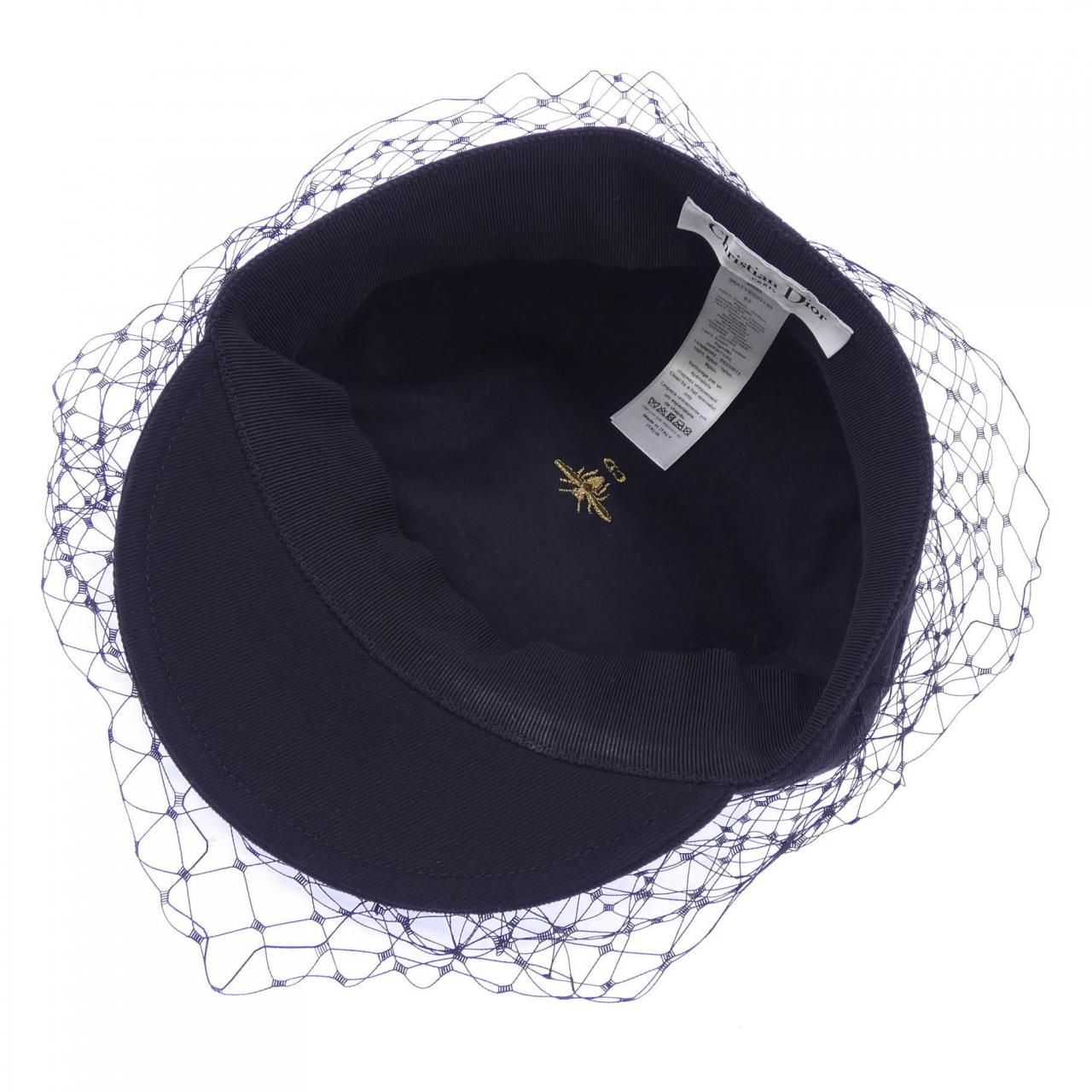Dior Arty Nylon Veil Cap Hat — view 5