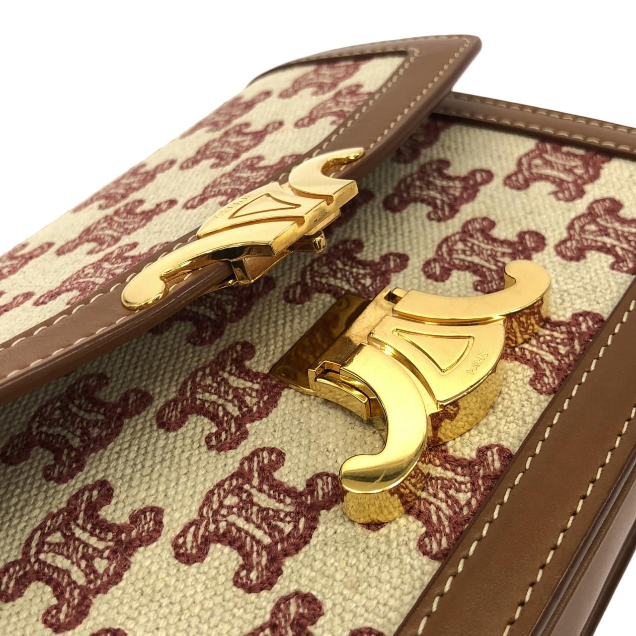 Celine Teen Triomphe Shoulder Bag — view 4