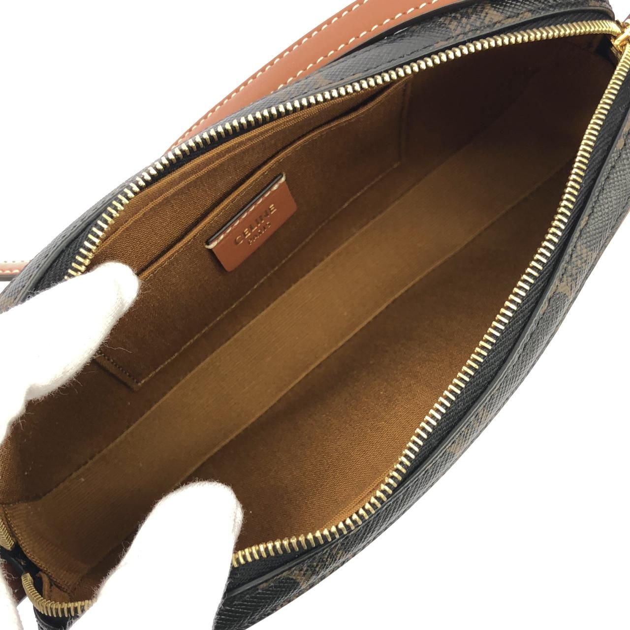 Celine Shoulder Bag Tan — view 7