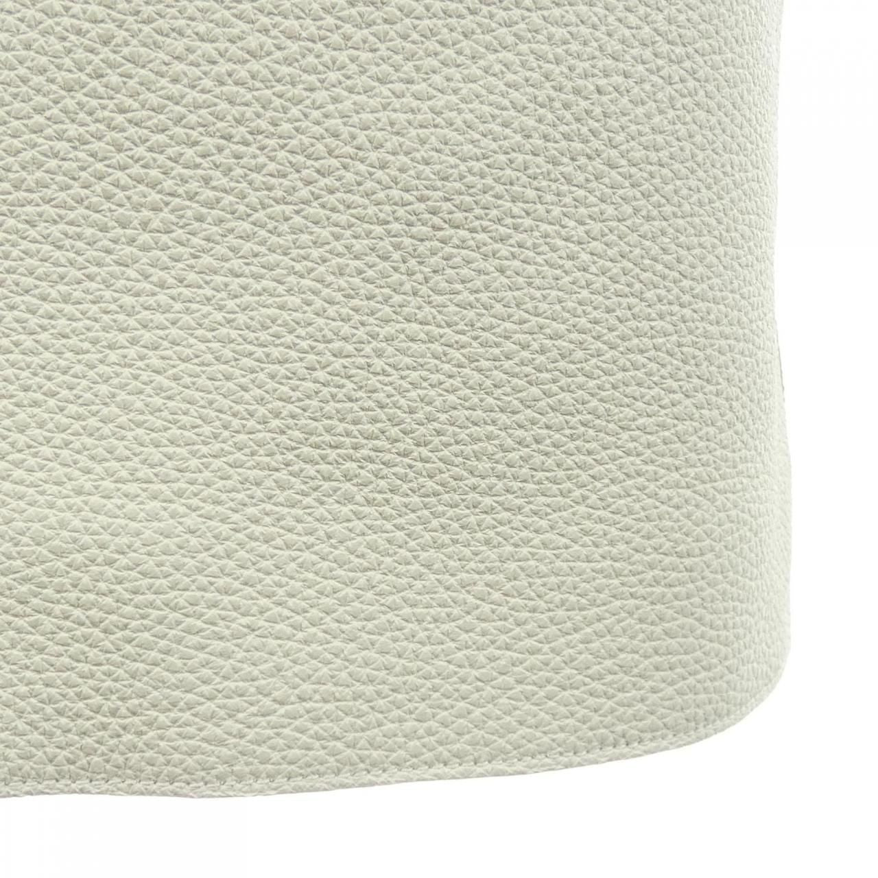 Hermes Clou de Selle Leather Mini Skirt Quilted Detail — view 6
