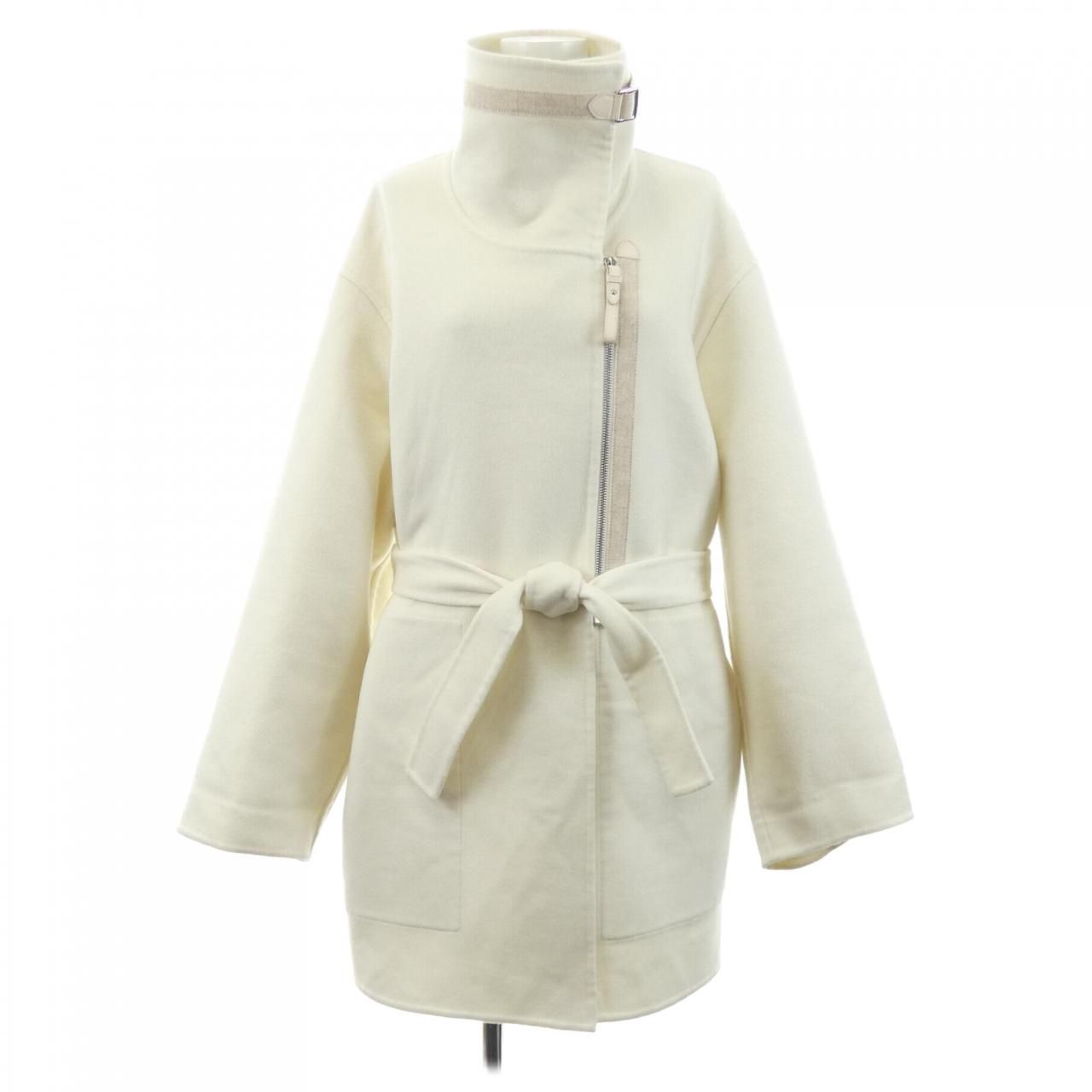 Hermes Coat Beige
