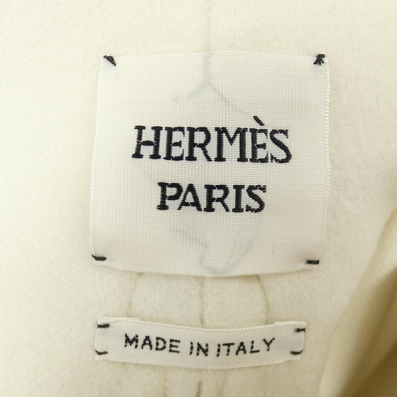 Hermes Coat Beige — view 4