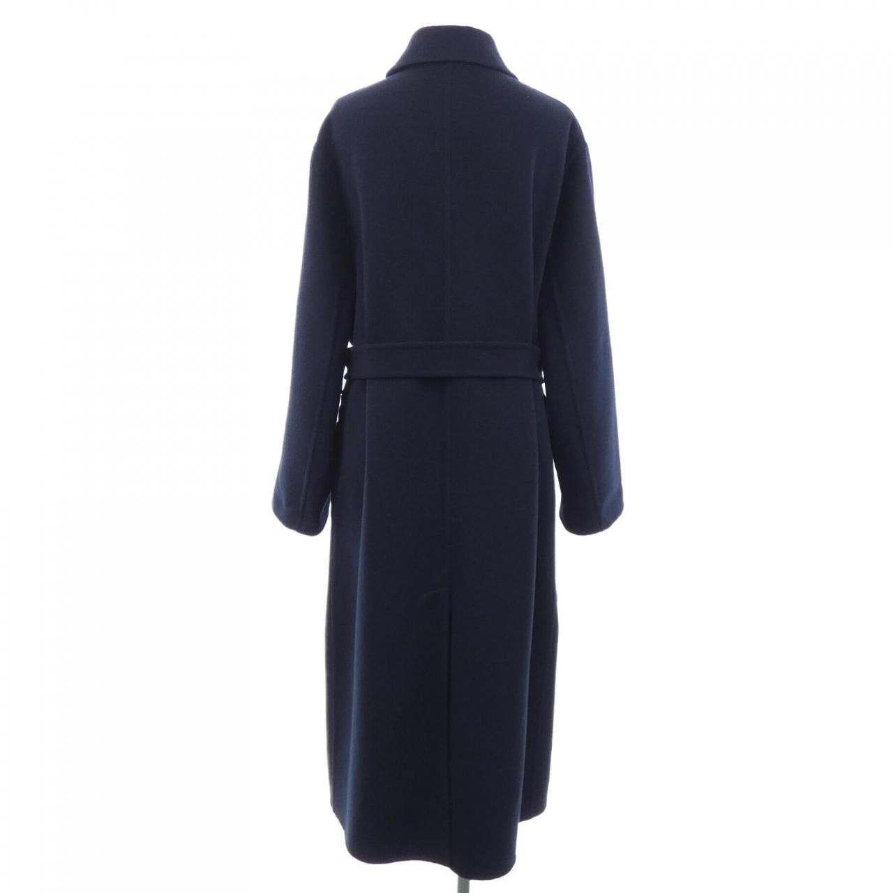Hermes Coat Navy — view 2