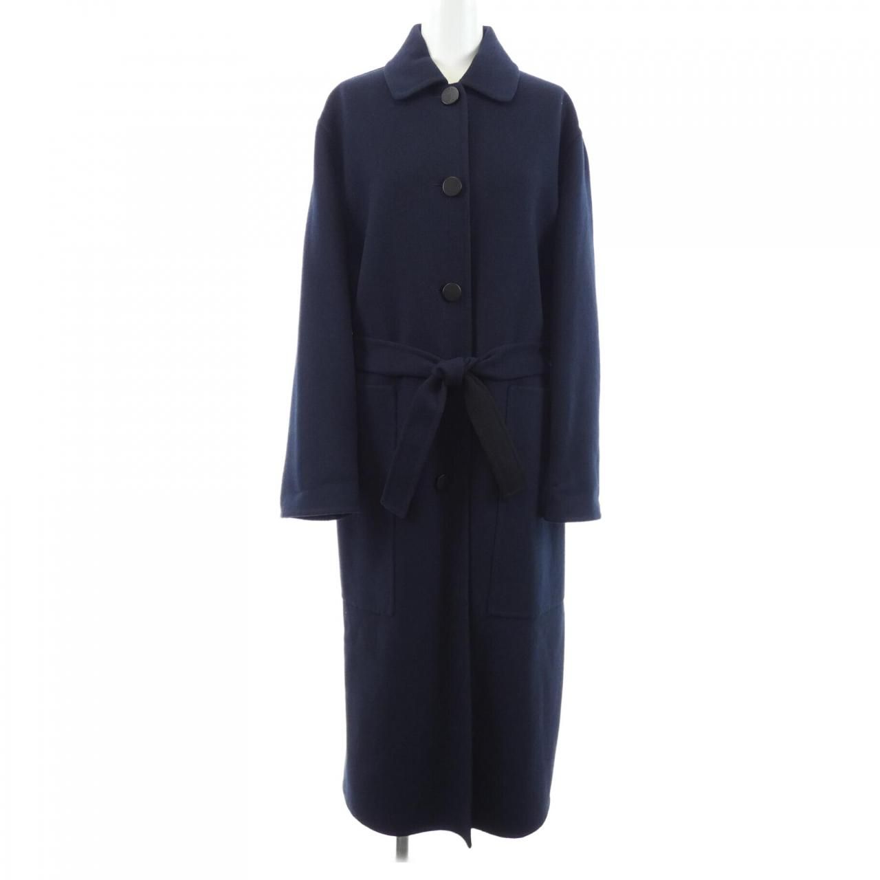 Hermes Coat Navy