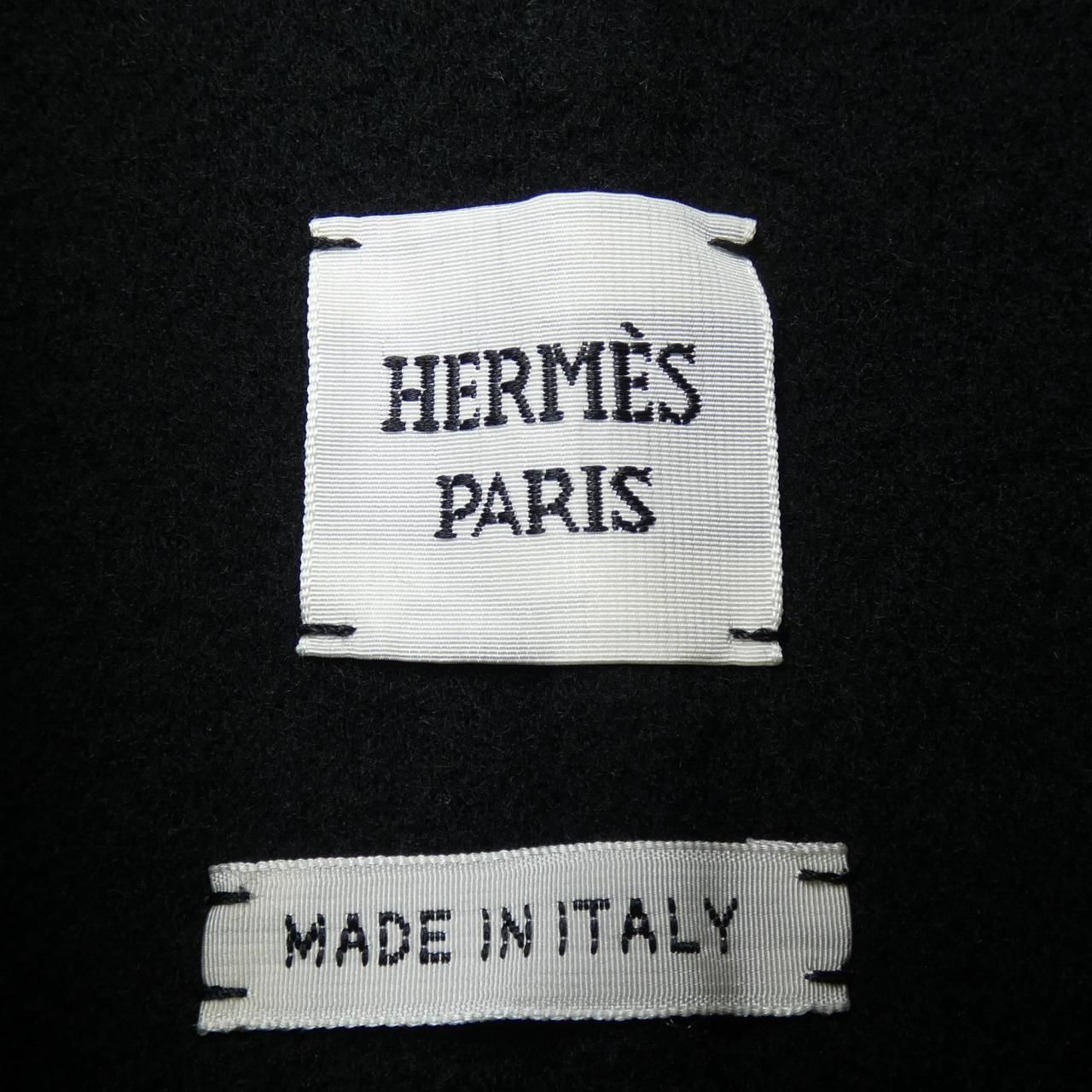 Hermes Coat Navy — view 4