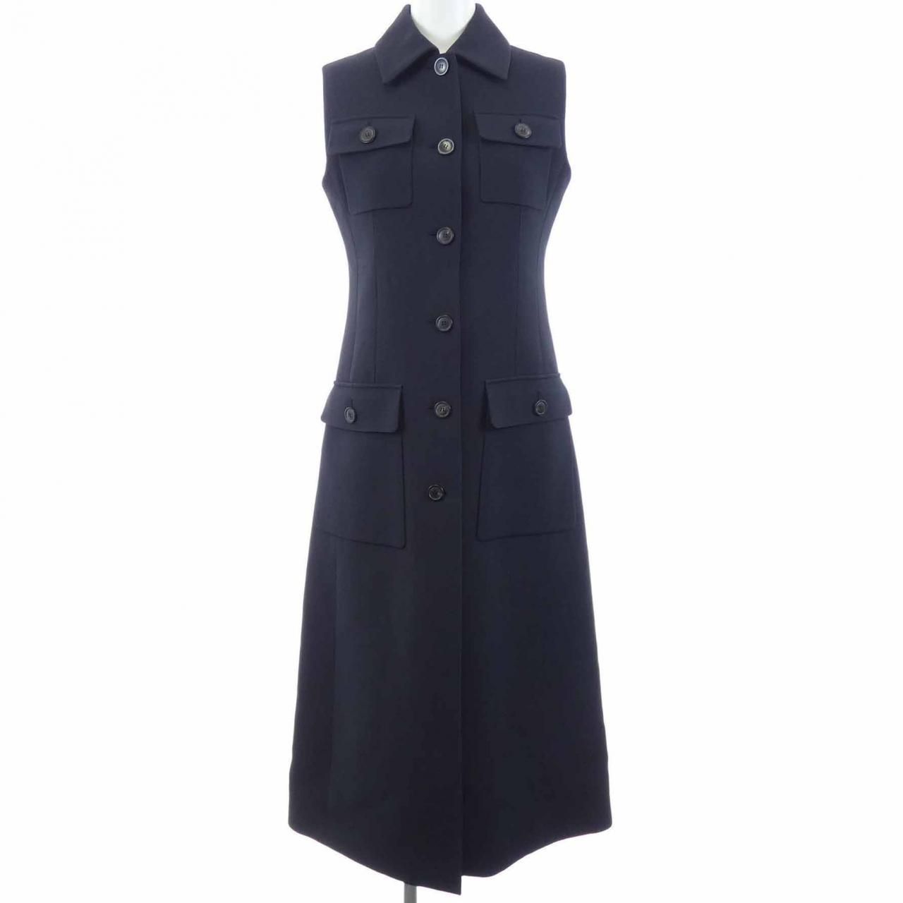 Dior Long Vest Black