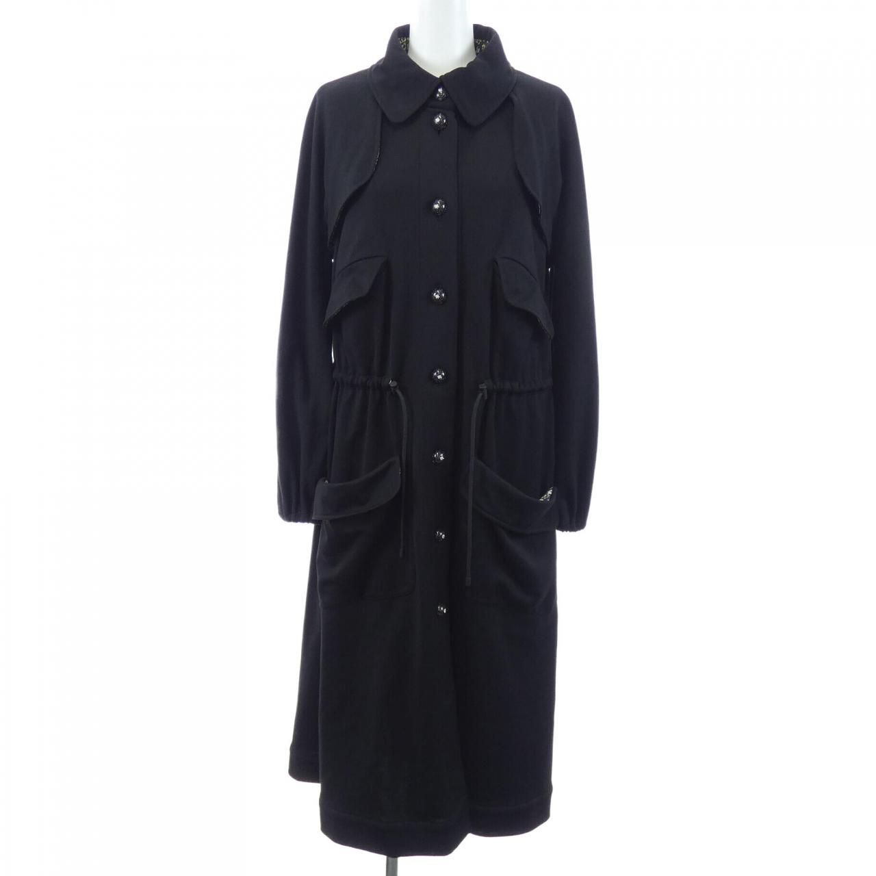 Chanel Coat Black