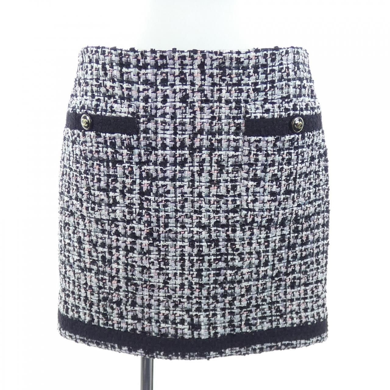 Chanel Skirt White