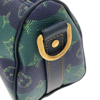 Louis Vuitton Monogram Heritage Keepall Bandouliere 25 cm Boston Bag — view 4